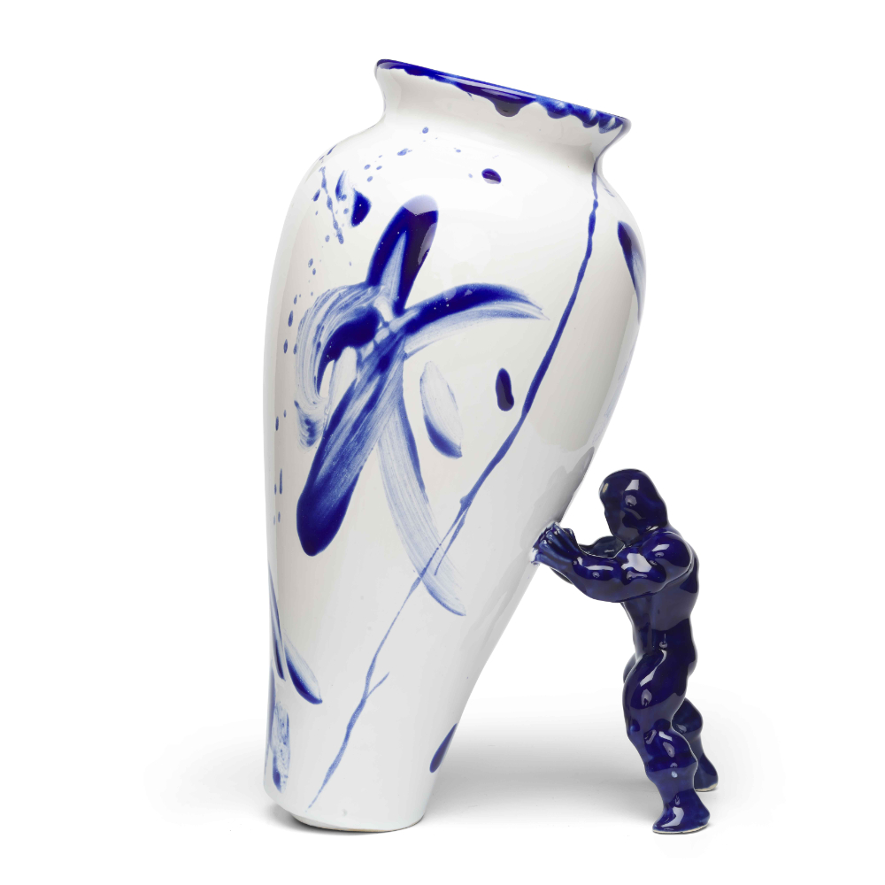 My Superhero Vase - Dutch Blue