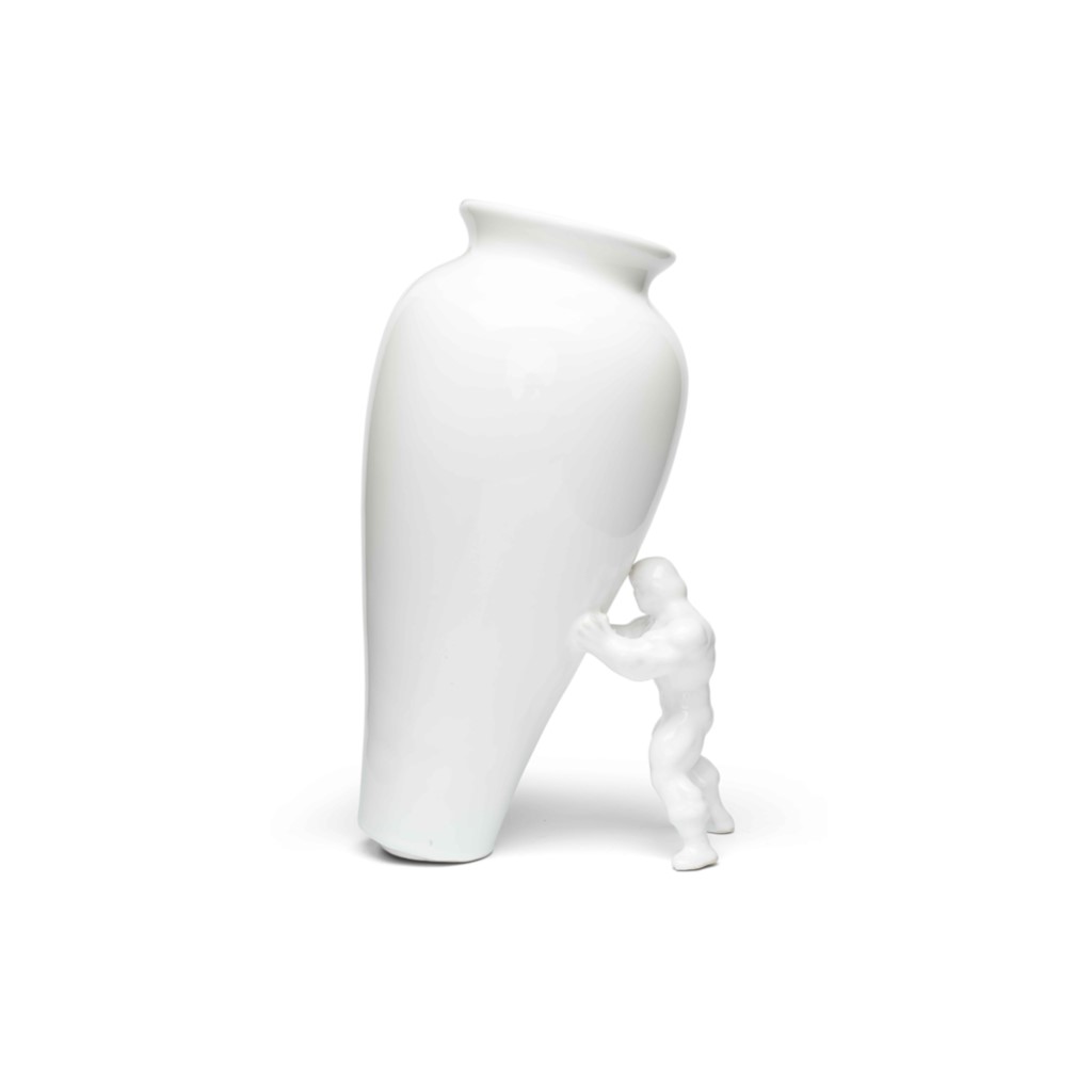 My Superhero Vase - Small - White